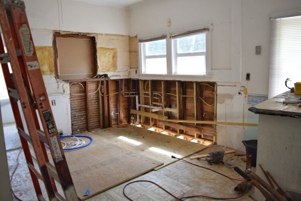 Bathroom Demolition in Clayton