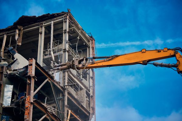 Factory Demolition in Clayton