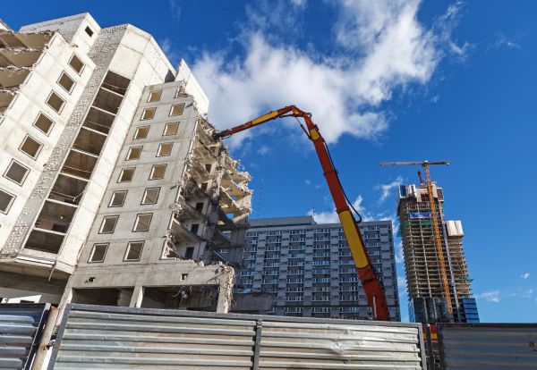 Commercial Site Demolition in Clayton