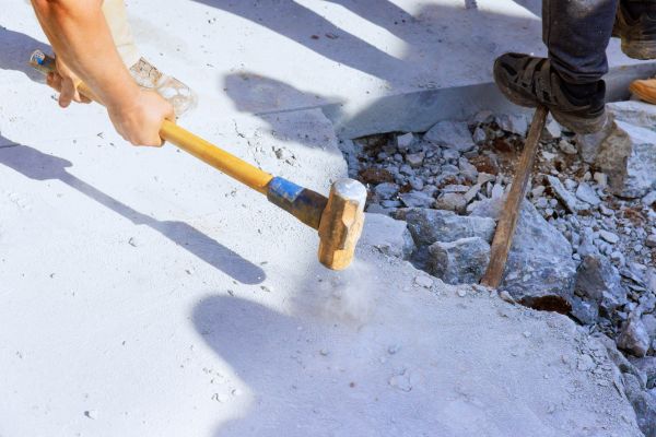 Concrete Pavement Demolition in Clayton