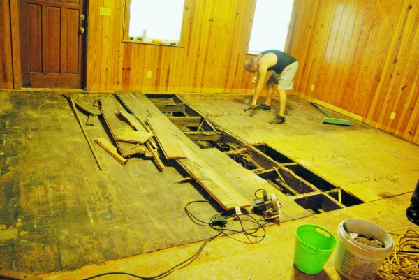 Subfloor Demolition in Clayton