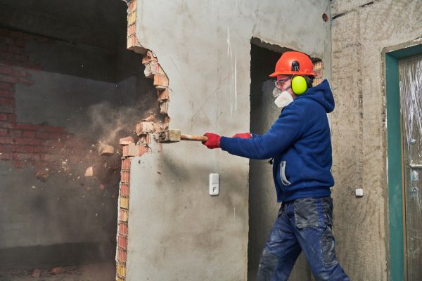 Concrete Wall Demolition in Clayton