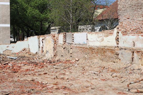 Brick Wall Demolition in Clayton