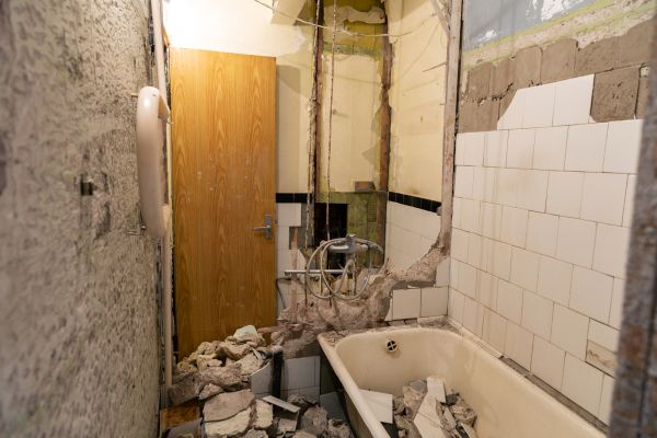 Shower Tile Demolition in Clayton